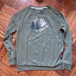 United by Blue Crew Neck Graphic Sweatshirt
